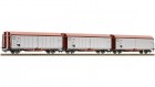 537101 Fleischmann Set of 3 sliding wall Box cars